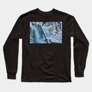 Icy Blue Log Long Sleeve T-Shirt